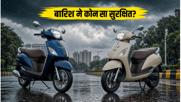 Suzuki Access 125 vs TVS Jupiter 125: Which Scooter is Safer in Heavy Rain? (2026 Review)