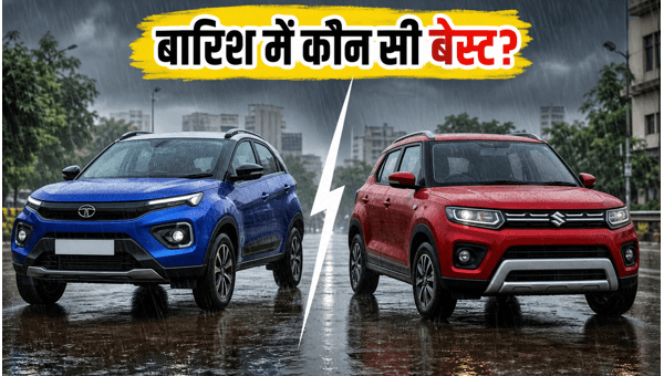 Tata Nexon vs Maruti Brezza: Which SUV is Best for Monsoon Driving in 2026?