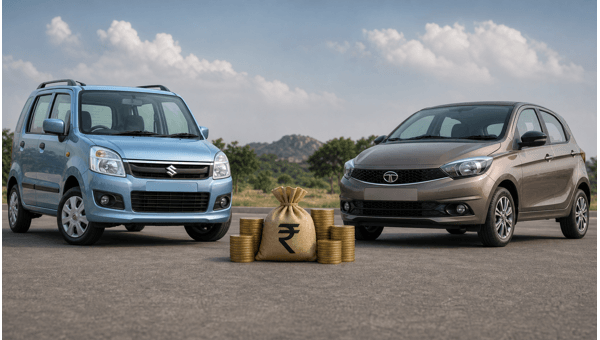Wagon R Flex-Fuel vs Tata Tiago CNG: Which Car Offers Better Savings and Performance in 2026?
