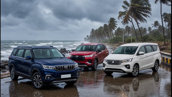 Best 7-Seater Cars for Monsoon in Coastal Karnataka 2026: Top Safety Features and Buying Guide