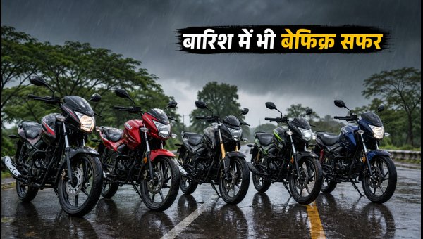Best Bikes for Rainy Season in Gujarat 2026: Top 5 Affordable Commuter Bikes Under 1 Lakh