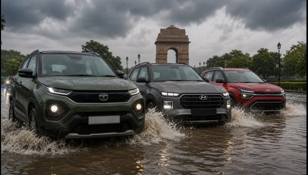 Best Compact SUVs Under 10 Lakhs for Delhi-NCR Monsoon: Safety Features and Ground Clearance Guide 2026