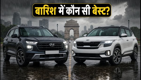Hyundai Creta vs Kia Seltos 2026: Best SUV for Monsoon Driving and Waterlogging Safety Hyundai Creta vs Kia Seltos 2026: Best SUV for Monsoon Driving and Waterlogging Safety
