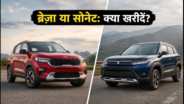 Maruti Brezza Facelift vs Kia Sonet: Should You Wait for the July 2026 Launch? Maruti Brezza Facelift vs Kia Sonet: Should You Wait for the July 2026 Launch?