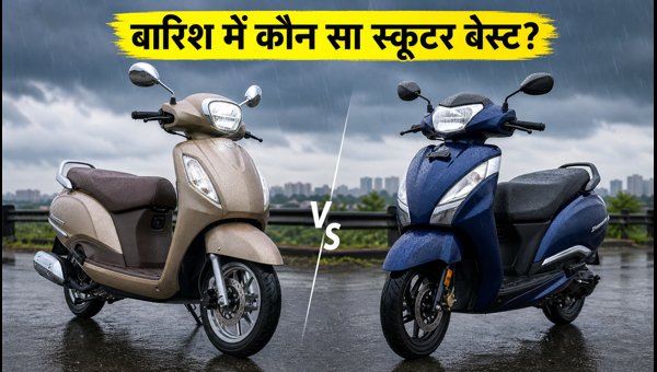 Suzuki Access 125 vs TVS Jupiter 125: Which Scooter Offers Better Monsoon Safety and Performance in 2026?