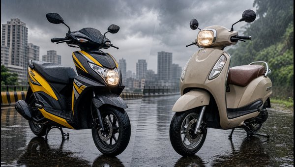 Yamaha Ray ZR 125 vs Suzuki Access 125: Which is the Best Monsoon Scooter for Safety in 2026? Yamaha Ray ZR 125 vs Suzuki Access 125: Which is the Best Monsoon Scooter for Safety in 2026?