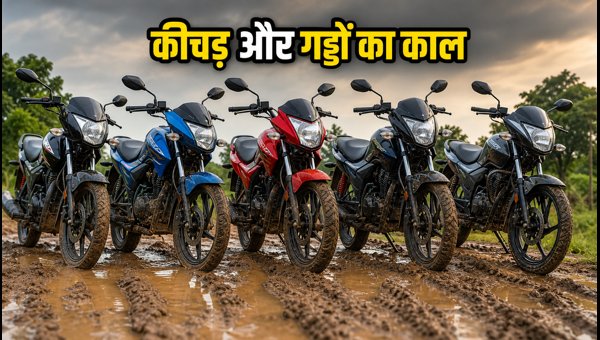 Best 125cc Commuter Bikes for Bad Roads & Rain 2026: Top 5 Affordable Options Under 1 Lakh