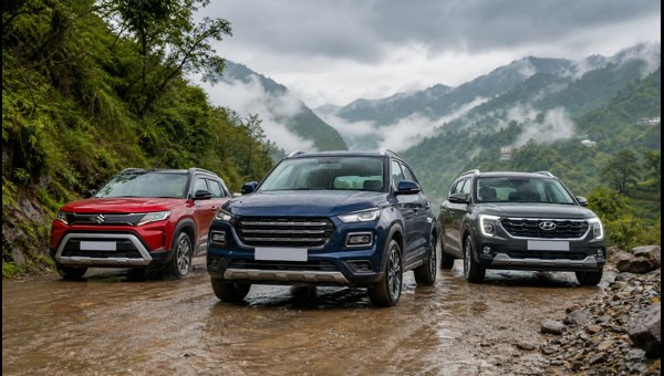 Best Compact SUVs Under 10 Lakhs for Uttarakhand Hills 2026: Safety Features & Rain Driving Tips