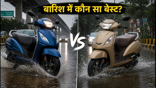 Honda Activa vs TVS Jupiter: Which Scooter is Best for Rainy Season and Waterlogging in 2026?
