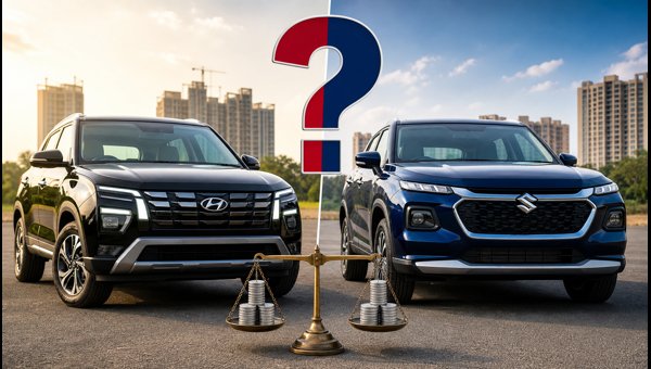 Hyundai Creta vs Maruti Grand Vitara: Which SUV to Buy in 2026 After RBI Repo Rate Decision? Hyundai Creta vs Maruti Grand Vitara: Which SUV to Buy in 2026 After RBI Repo Rate Decision?