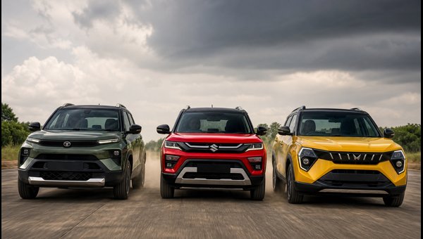 July 2026 Compact SUV Sales Report: Tata Nexon, Maruti Brezza, and Mahindra XUV 3XO Market Trends July 2026 Compact SUV Sales Report: Tata Nexon, Maruti Brezza, and Mahindra XUV 3XO Market Trends