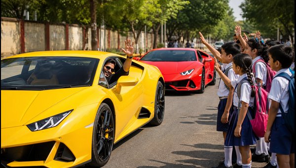 Lamborghini Owner Surprises School Kids with Supercar Experience: A Heartwarming Viral Moment 2026
