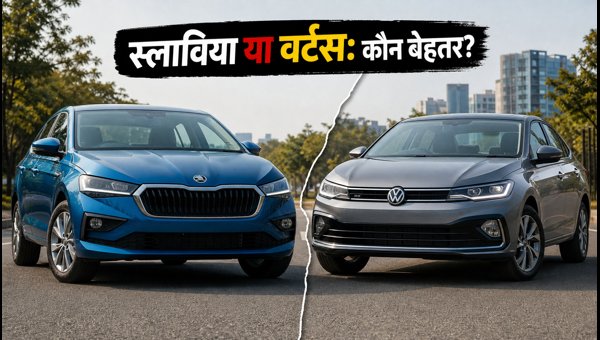 Skoda Slavia Facelift vs VW Virtus 2026: New 8-Speed Gearbox, Features, and Price Comparison
