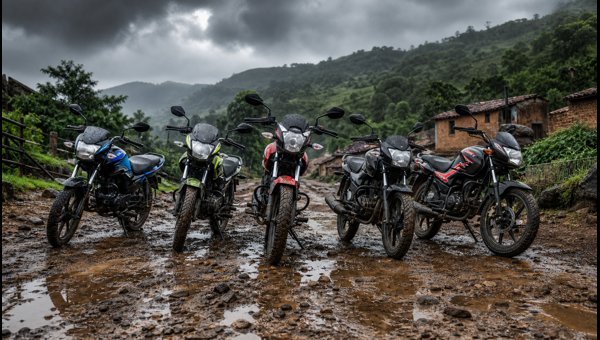 Best 100-125cc Bikes for Rough Roads and Rainy Season: Price, EMI, and Features Guide 2026
