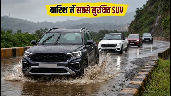 Best Compact SUVs Under 15 Lakh in 2026: Top 5-Star Safety Cars for Rainy Weather and City Driving