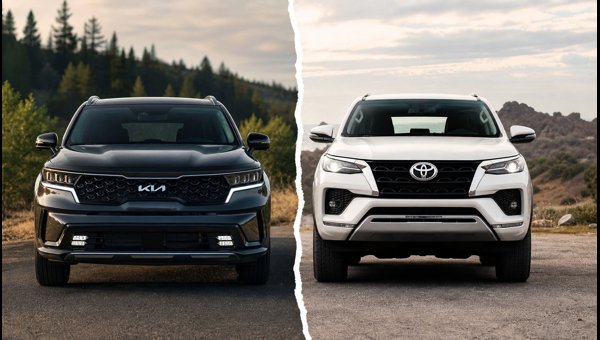 Kia Sorento vs Toyota Fortuner 2026: Detailed Price, Features, and Waiting Period Comparison Kia Sorento vs Toyota Fortuner 2026: Detailed Price, Features, and Waiting Period Comparison