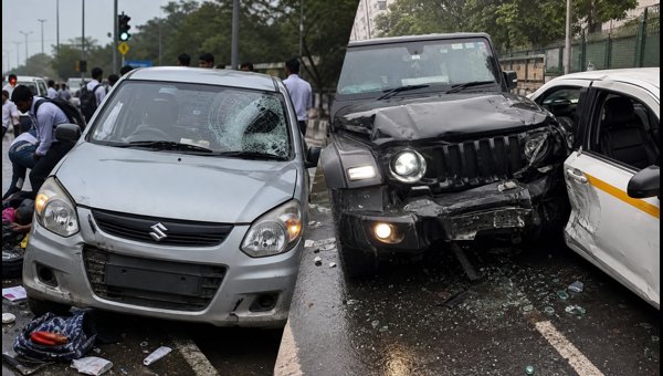 NCR Road Accidents 2026: Greater Noida and Gurugram Viral Videos Spark Urgent Safety Debate