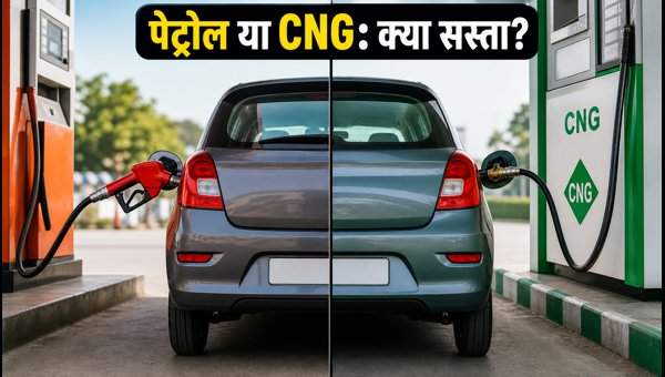 Petrol vs CNG Price India 2026: Best Mileage Cars and Running Cost Calculation for September 2026 Petrol vs CNG Price India 2026: Best Mileage Cars and Running Cost Calculation for September 2026