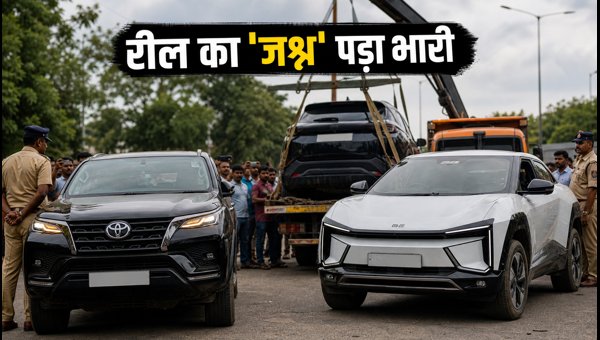 Pune Highway Reel Incident: Mahindra BE 6 and Fortuner Seized by Police After Viral Stunt in 2026 Pune Highway Reel Incident: Mahindra BE 6 and Fortuner Seized by Police After Viral Stunt in 2026