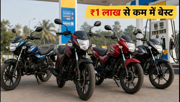 Best 100cc Budget Bikes Under 1 Lakh in 2026: Running Cost, Mileage, and Festive Buying Guide