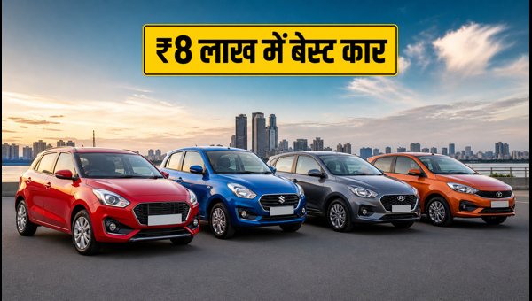 Best Hatchback Cars Under 8 Lakh On-Road for Dussehra 2026: Price, Safety, and Deals Best Hatchback Cars Under 8 Lakh On-Road for Dussehra 2026: Price, Safety, and Deals
