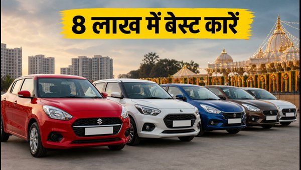 Best Used Cars Under 8 Lakhs in India 2026: Navratri Market Trends and Buying Guide Best Used Cars Under 8 Lakhs in India 2026: Navratri Market Trends and Buying Guide