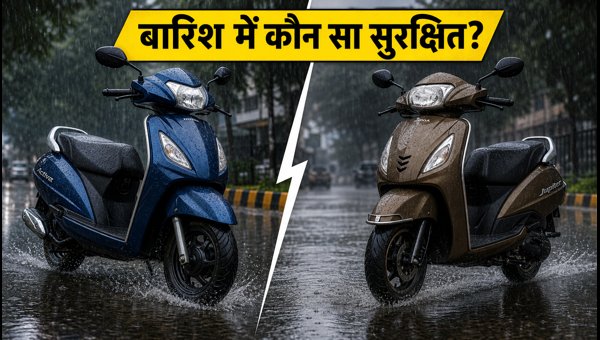 Honda Activa vs TVS Jupiter 2026: Which Scooter Offers Better Braking and Safety in Rainy Weather?