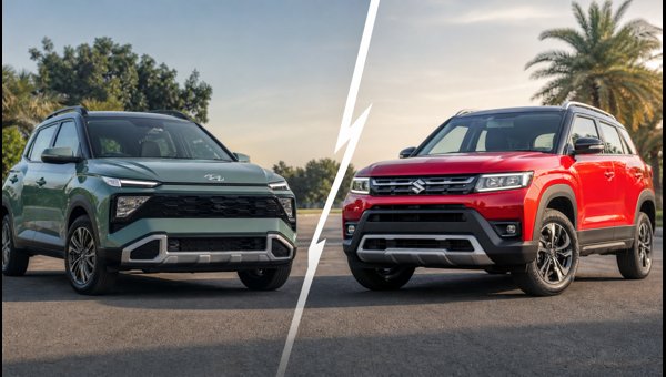 Hyundai Bayon vs Maruti Brezza Comparison 2026: Price, Features, and Waiting Period Explained Hyundai Bayon vs Maruti Brezza Comparison 2026: Price, Features, and Waiting Period Explained