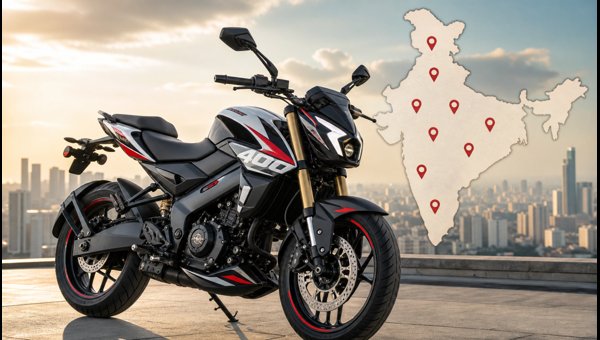 Pulsar NS400Z TFT On-Road Price & EMI Plans 2026: City-Wise Breakdown