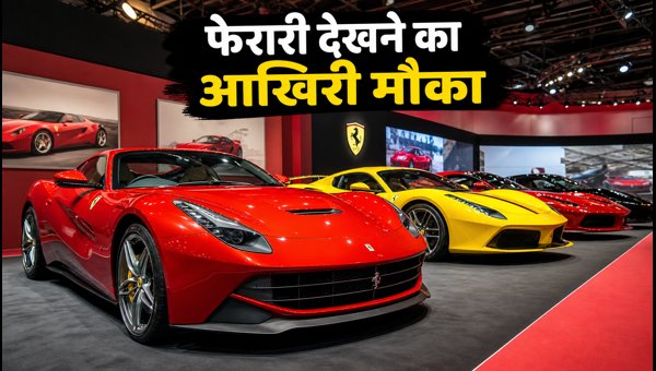 Universo Ferrari Delhi 2026: Last Chance to Visit Yashobhoomi Exhibition, Tickets & Timings