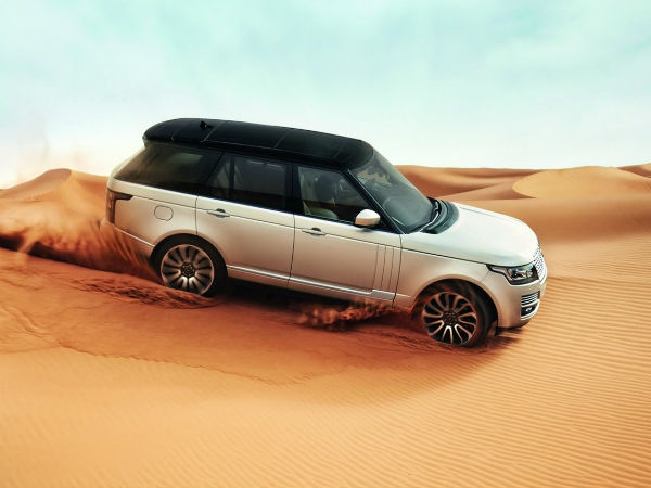 2013 Range Rover Off-roading