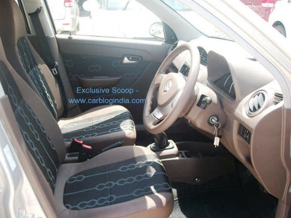 Alto 800 Leaked Interior Images