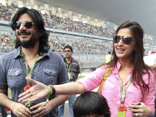 Celebrities At Formula One Indian GP