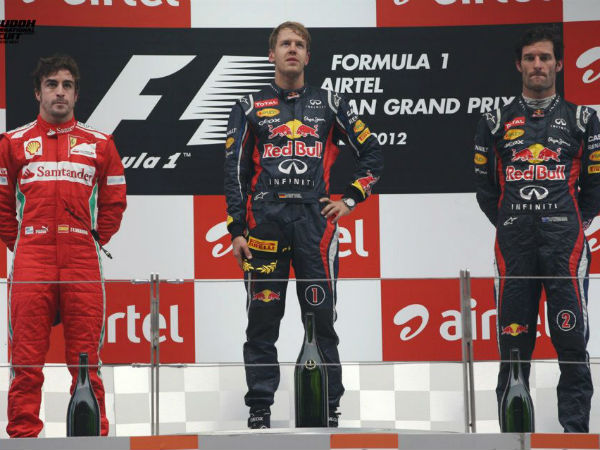 Formula One Indian GP Winners