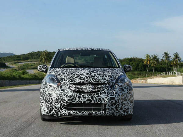Honda Brio Sedan Spy Shot 3