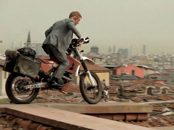 James Bond's Bike In Skyfall