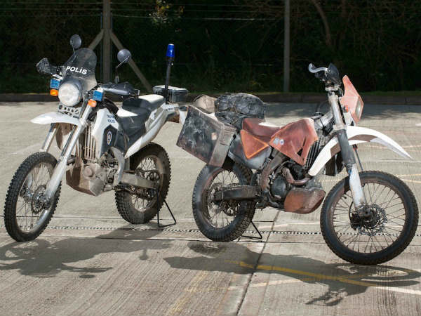 James Bond's Bike In Skyfall