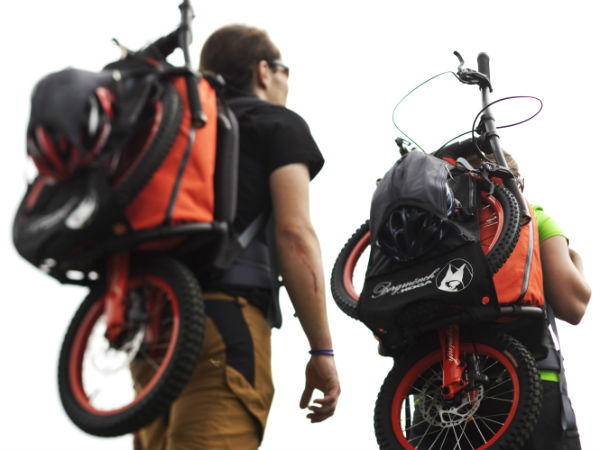 Bergmoench Backpack Bike Bergmoench Backpack Bike