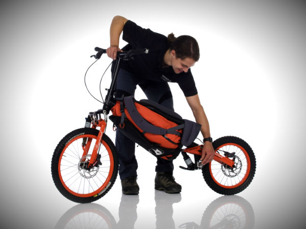 How to unpack the backpack bike? How to unpack the backpack bike?