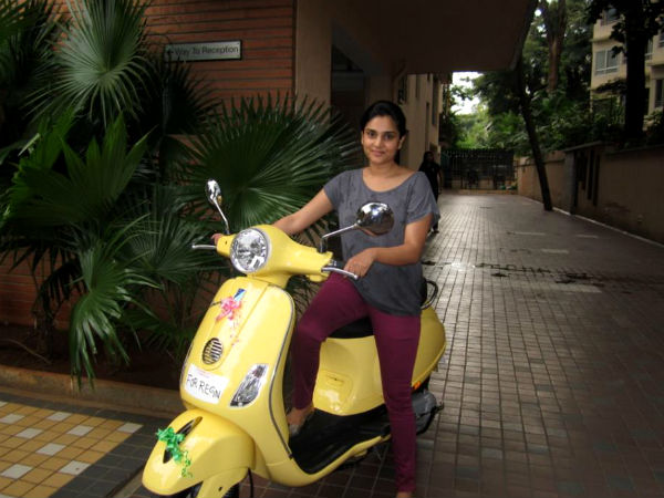 Ramya's Vespa LX125