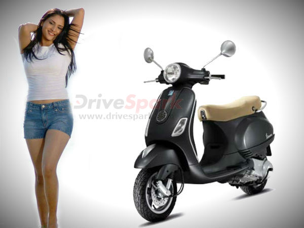 Ramya's Vespa LX125