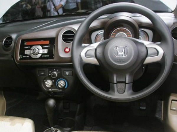 Honda Brio Amaze Sedan - Interiors