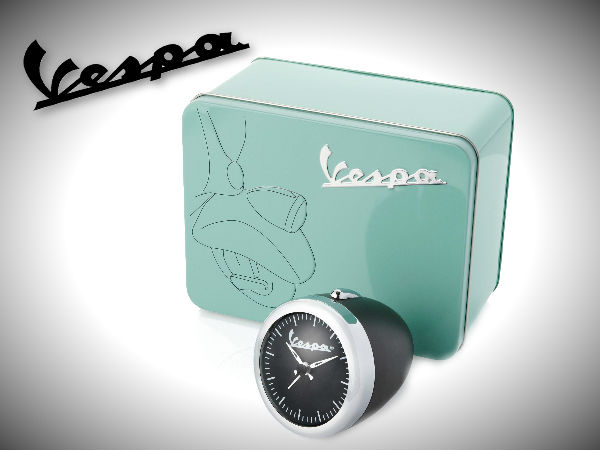 Vespa Table Alarm Clock