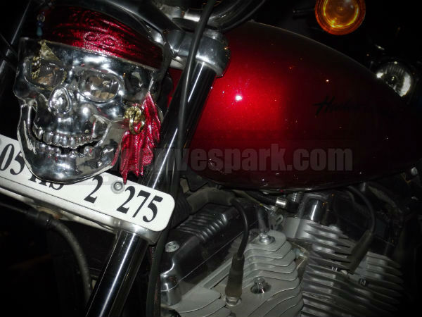 Harley Motorcycles At Rock Riders Bangalore