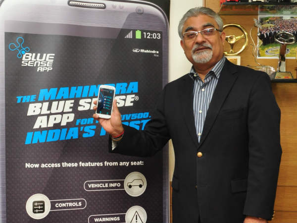 Mahindra BLUE SENSE® Android App
