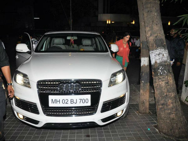Bipasha Basu's Audi!