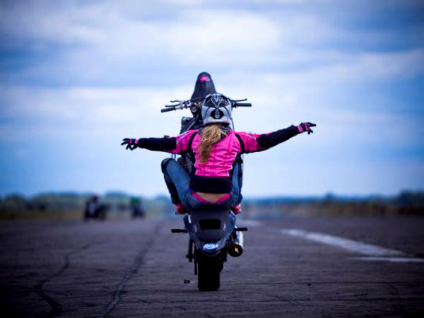 World's First Female Professional Stunt Biker