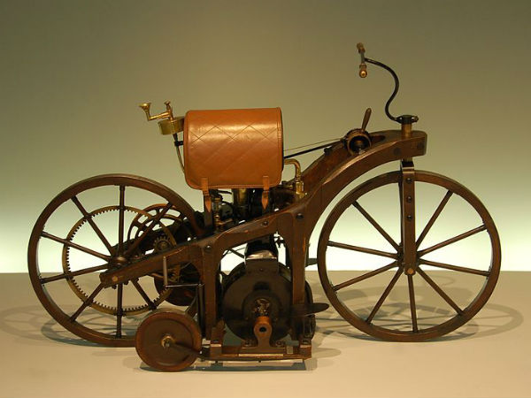 First Four Stroke Engine