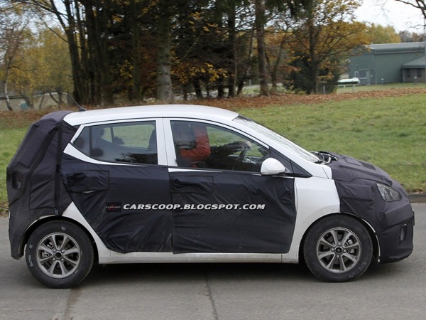 2014 Hyundai i10 Spy Shots