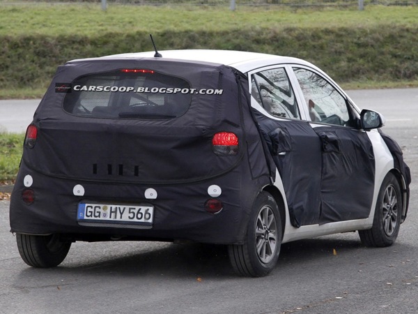 2014 Hyundai i10 Spy Shots